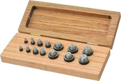 TE-CO - Tapped Hole Location Gage Sets Thread Size Range: #10-32 to 5/8-18 Number of Pieces: 7 - Benchmark Tooling