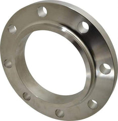 Merit Brass - 6" Pipe, 11" OD, Stainless Steel, Slip On Pipe Flange - 9-1/2" Across Bolt Hole Centers, 7/8" Bolt Hole, 150 psi, Grades 304 & 304L - Benchmark Tooling