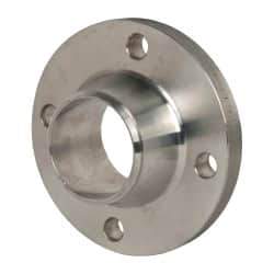 Value Collection - 3" Pipe, 7-1/2" OD, Stainless Steel, Weld Neck Pipe Flange - 6" Across Bolt Hole Centers, 3/4" Bolt Hole, 150 psi, Grades 304 & 304L - Benchmark Tooling