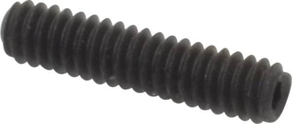 Value Collection - #2-56 UNC, 3/8" OAL, Cup Point Set Screw - Alloy Steel, 0.035" Key - Benchmark Tooling