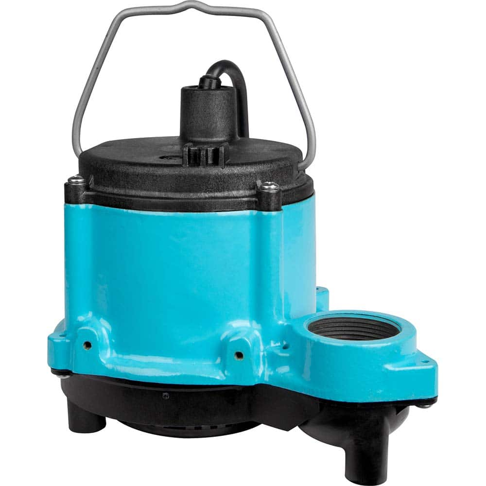 Manual Sewage & Effluent Pump: Manual, 9A, 115V 1-1/2″ Outlet, Cast Iron Housing