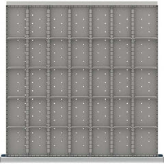 LISTA - 35-Compartment Drawer Divider Layout for 3.15" High Drawers - Benchmark Tooling