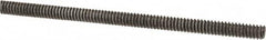 Value Collection - #6-32 UNC (Coarse), 2' Long, Low Carbon Steel Threaded Rod - Oil Finish Finish, Right Hand Thread - Benchmark Tooling