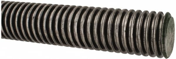 Keystone Threaded Products - 1-1/4-5 Acme, 3' Long, Alloy Steel General Purpose Acme Threaded Rod - Oil Finish Finish, Right Hand Thread, 2G Fit - Benchmark Tooling