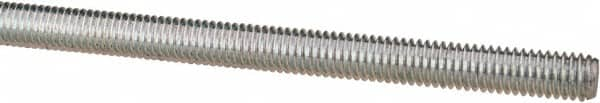 Value Collection - M6x1 UNC (Coarse), 1m Long, Steel Metric Threaded Rod - Zinc-Plated Finish, Right Hand Thread - Benchmark Tooling