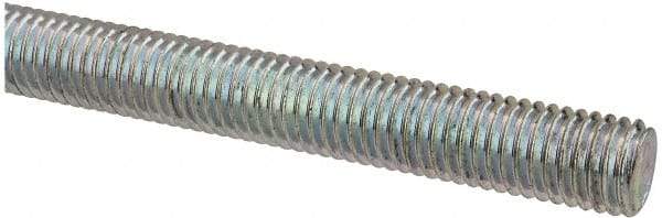 Value Collection - M10x1.5 UNC (Coarse), 1m Long, Steel Metric Threaded Rod - Zinc-Plated Finish, Right Hand Thread - Benchmark Tooling