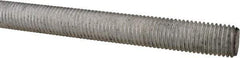 Value Collection - M16x2 UNC (Coarse), 1m Long, Steel Metric Threaded Rod - Zinc-Plated Finish, Right Hand Thread - Benchmark Tooling