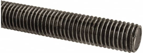 Value Collection - M14x2 UNC (Coarse), 1m Long, Steel Metric Threaded Rod - Oil Finish Finish, Right Hand Thread - Benchmark Tooling