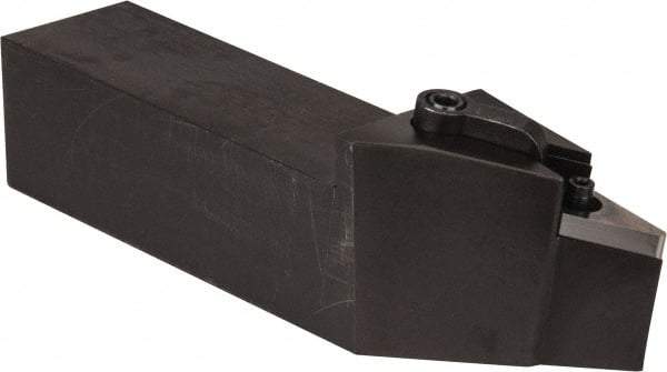 Kennametal - MVJN, Right Hand Cut, 3° Lead Angle, 1-1/4" Shank Height x 1-1/4" Shank Width, Negative Rake Indexable Turning Toolholder - 6" OAL, VN..43. Insert Compatibility, Series Kenloc - Benchmark Tooling