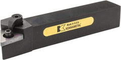 Kennametal - MTJN, Right Hand Cut, 3° Lead Angle, 1" Shank Height x 1" Shank Width, Negative Rake Indexable Turning Toolholder - 6" OAL, TN..54. Insert Compatibility, Series Kenloc - Benchmark Tooling