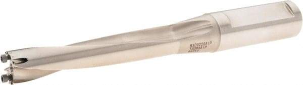 Sumitomo - 14.51 to 15.5mm Diam, 5xD, 3.346" Max Depth, 3/4" Shank Diam, 4.102" Flute, 6.102" OAL, Replaceable Tip Drill - Series SMD - Benchmark Tooling