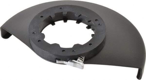 Milwaukee Tool - 7" Diam Angle & Disc Grinder Guard - For Use with Milwaukee 6088, 6089 & Type 27 Grinding Wheels - Benchmark Tooling