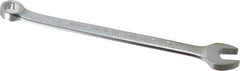 Proto - 1/2" 12 Point Offset Combination Wrench - 15° Offset Angle, 8" OAL, Steel, Satin Finish - Benchmark Tooling