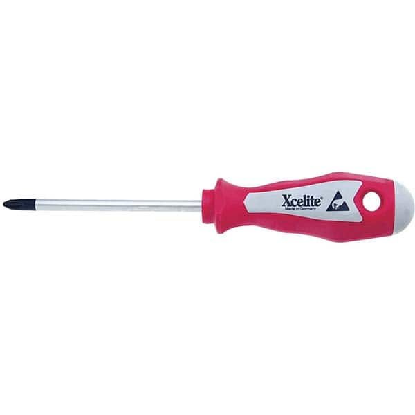 Xcelite - Phillips Screwdrivers Tool Type: Standard Phillips Handle Style/Material: Ergonomic - Benchmark Tooling