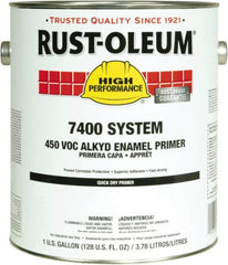 Rust-Oleum - 5 Gal Red Alkyd Primer - 290 to 585 Sq Ft Coverage, 450 gL Content, Direct to Metal, Interior/Exterior - Benchmark Tooling