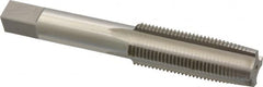 Interstate - 5/8-18 UNF 4 Flute Bright Finish High Speed Steel Straight Flute Standard Hand Tap - Taper, Right Hand Thread, 3-13/16" OAL, 1-13/16" Thread Length, H1 Limit, Oversize - Exact Industrial Supply