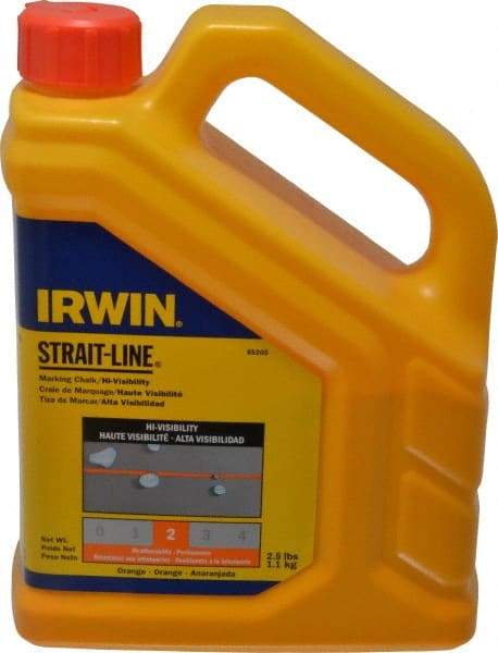 Irwin - 40 Container Chalk Refill - Fluorescent Orange - Benchmark Tooling