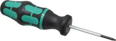 Wera - 1 Piece, 1.2 Max N/m, Torx Preset Torque Limiting Screwdriver - 7-1/2" OAL - Benchmark Tooling