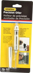 General - Spout, Precision-Needle Oiler - 2-1/4" Long Needle, Aluminum Body - Benchmark Tooling