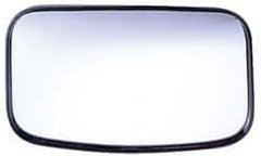 Value Collection - 8" Long to 4" Wide Automotive Clamp-On Convex Mirror - Stainless Steel - Benchmark Tooling