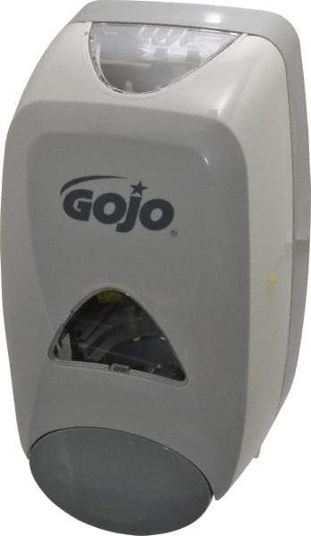 GOJO - 1250 mL Foam Hand Soap Dispenser - ABS Plastic, Hanging, Gray - Benchmark Tooling