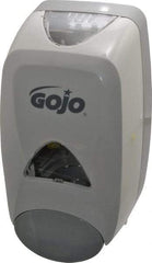 GOJO - 1250 mL Foam Hand Soap Dispenser - ABS Plastic, Hanging, Gray - Benchmark Tooling