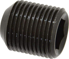 Value Collection - 7/8-14 UNF, 1" OAL, Cup Point Set Screw - Grade ASTM F912 Alloy Steel, 1/2" Key - Benchmark Tooling