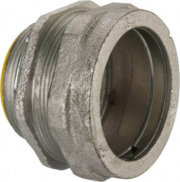 Cooper Crouse-Hinds - 2" Trade, Malleable Iron Compression Straight Rigid/Intermediate (IMC) Conduit Connector - Insulated - Benchmark Tooling