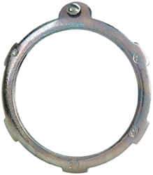 Cooper Crouse-Hinds - 2" Trade, Steel Threaded Rigid/Intermediate (IMC) Conduit Locknut - Noninsulated - Benchmark Tooling