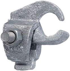 Cooper Crouse-Hinds - 1 Pipe, Iron, Electro Galvanized Conduit Clamp - Benchmark Tooling