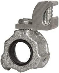 Cooper Crouse-Hinds - 1/2" Trade, Malleable Iron Threaded Rigid/Intermediate (IMC) Conduit Bushing - Partially Insulated - Benchmark Tooling