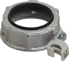 Cooper Crouse-Hinds - 1-1/2" Trade, Malleable Iron Threaded Rigid/Intermediate (IMC) Conduit Bushing - Partially Insulated - Benchmark Tooling