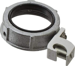 Cooper Crouse-Hinds - 2" Trade, Malleable Iron Threaded Rigid/Intermediate (IMC) Conduit Bushing - Partially Insulated - Benchmark Tooling