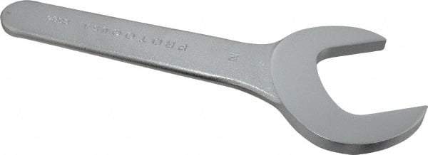 Proto - 2" Standard Service Open End Wrench - 8-1/2" OAL, Single End, Satin Finish, 30° Head Angle - Benchmark Tooling