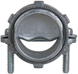 Cooper Crouse-Hinds - 1" Trade, Die Cast Zinc Squeeze Clamp Straight FMC Conduit Connector - Noninsulated - Benchmark Tooling