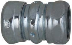 Cooper Crouse-Hinds - 3/4" Trade, Steel Compression EMT Conduit Coupling - Noninsulated - Benchmark Tooling