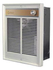 Marley - 120 Volt, 1,500, 750 Watt, 65 CFM, 5,120 Max BTU, Wall Heater - 9-1/2 Wide x 3-3/4 Deep x 11-1/4 High - Benchmark Tooling