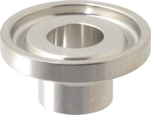 VNE - 1/2", Clamp Style, Sanitary Stainless Steel Pipe Short Welding Ferrule - Tube OD Connection, Grade 316/316L - Benchmark Tooling