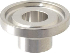 VNE - 1/2", Clamp Style, Sanitary Stainless Steel Pipe Short Welding Ferrule - Tube OD Connection, Grade 316/316L - Benchmark Tooling