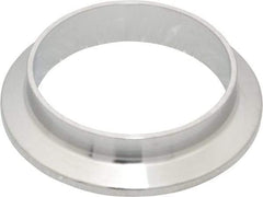 VNE - 2", Clamp Style, Sanitary Stainless Steel Pipe Short Welding Ferrule - Tube OD Connection, Grade 304 - Benchmark Tooling