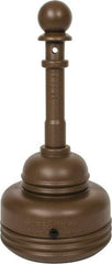 Eagle - 5 Qt Polyethylene Cigarette & Cigar Receptacle - 37-3/4" High - Benchmark Tooling