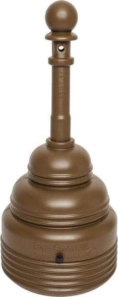 Eagle - 4 Gal Polyethylene Cigarette & Cigar Receptacle - 43-1/4" High - Benchmark Tooling