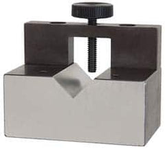 Harig - 1" Max Capacity, 90° Angle, V-Block - 4" Long x 3" Wide x 3" High, Sold as Individual - Benchmark Tooling