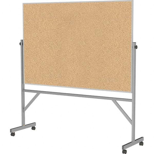 Ghent - Cork Bulletin Boards Style: Reversible Bulletin Board Color: Natural Cork - Benchmark Tooling