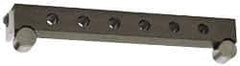 Suburban Tool - 6-1/2 Inch Long x 1 Inch Wide x 0.0001 Inch Center to Center Accuracy, 1-21/32 Inch High, 0.0002 Inch Parallelism, 5 Inch Between Rolls, Sine Bar - Includes Hardened Steel, End Rail - Benchmark Tooling