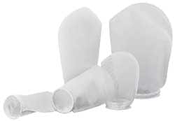 Value Collection - 150 Micron, Size 8, 75 GPM Max Flow, Liquid Bag Filter - 5.5 Inch Diameter, 20 Inch Long, 2 Sq. Ft. - Benchmark Tooling