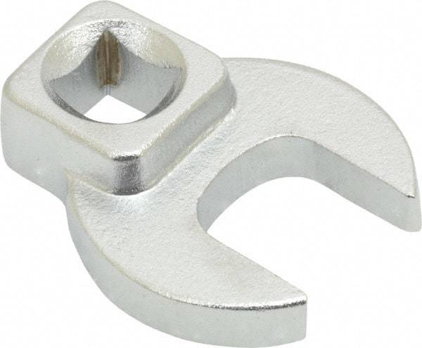 Blackhawk by Proto - 16mm 3/8" Drive Satin Open End Crowfoot Wrench - 1.6" OAL - Benchmark Tooling