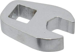 Proto - 3/8" 3/8" Drive Chrome Open End Crowfoot Wrench - 0.92" Head Diam x 1/4" Head Thickness - Benchmark Tooling