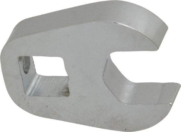 Proto - 1/2" 3/8" Drive Chrome Open End Crowfoot Wrench - 1.1" Head Diam x 1/4" Head Thickness - Benchmark Tooling