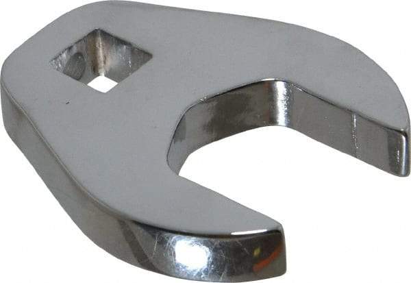 Proto - 7/8" 3/8" Drive Chrome Open End Crowfoot Wrench - 1.781" Head Diam x 1/4" Head Thickness - Benchmark Tooling